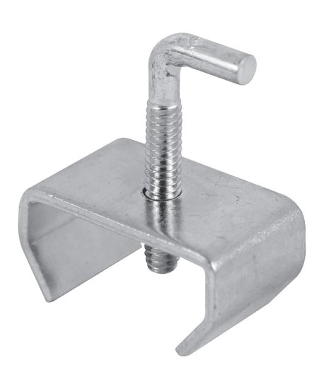 Silver Steel Bed Frame Clamp 1 inch Ga.
