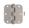 3-1/2 in. L Satin Nickel Residential Door Hinge 1 pk