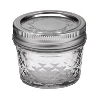 Quilted Crystal Regular Mouth Jelly Jar 4 oz 12 pk
