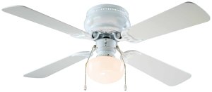 (image for) 42 in. Hugger Ceiling Fan, White