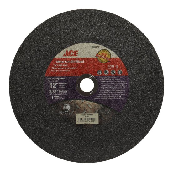 12 in. Dia. x 1 in. Metal Cut-Off Blade 1 pc.