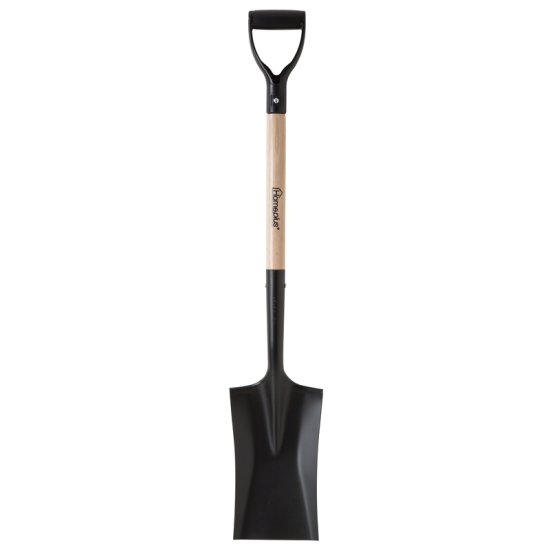 Truper Steel 7.25 in. W x 40.5 in. L Border Spade Wood