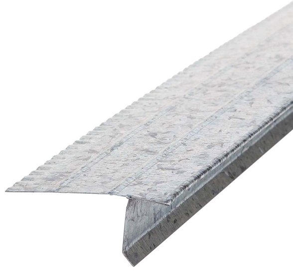 2.43 in. W x 10 ft. L Galvanized Steel Roof Flashing Dr