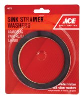 3-1/2 in. Dia. Rubber Basket Strainer Washer 1 pk