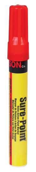 Red Valve Tip Paint Marker 1 pk