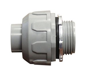 Electric ProConnex 1/2 in. Dia. Plastic Straight Connector