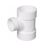 Schedule 40 2 in. Hub x 2 in. Dia. Spigot PVC Str