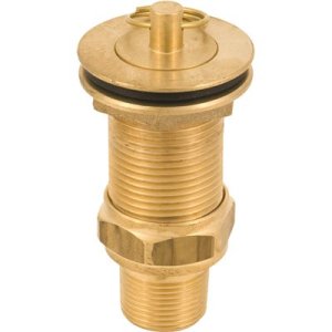 1 in. Brass Bar Sink Drain