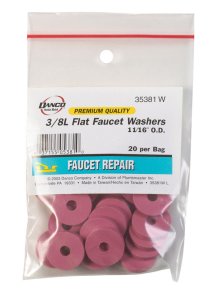 3/8 in. Dia. Rubber Bibb Washer 20 pk