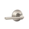 Satin Nickel Metal Passage Lever