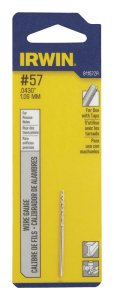 #57 x 1-3/4 in. L High Speed Steel Wire Gauge Bit 1 pc.