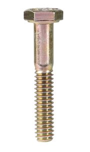 1/4 in. Dia. x 1-1/2 in. L Heat Treated Steel Hex Head C