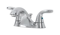 Cadet Chrome Two Handle Lavatory Faucet 4 in.