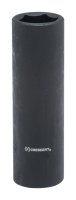 Crescent 15 mm X 1/2 in. drive Metric 6 Point Deep Impact Socket