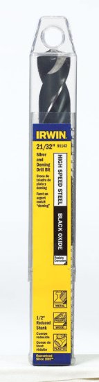 21/32 in. x 6 in. L High Speed Steel Drill Bit 1 pc.