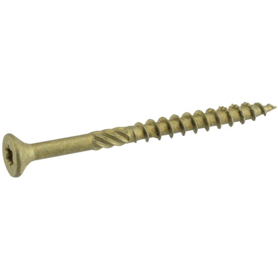 10 in. X 4 in. L Bronze Star Flat Head Premium Deck Screws 5 lb