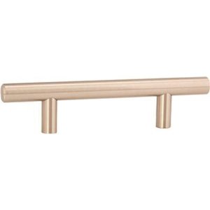 3 in. Satin Nickel Drawer Pull 5 in. Bar (25-Pack)