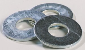 Zinc-Plated Steel 1 in. USS Flat Washer 130 pk