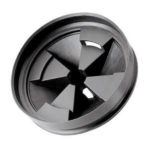 InSinkErator 3 in. D Rubber Sink Baffle Black