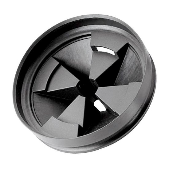 InSinkErator 3 in. D Rubber Sink Baffle Black