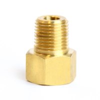 (image for)  1/4 in. Flare X 1/8 in. D MPT Brass Inverted Flare Adapter
