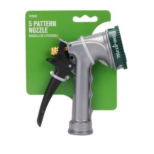 5 Pattern Adjustable Multi-Pattern Metal Hose Nozzle