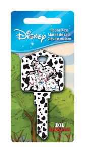 Disney 101 Dalmatians House Key Blank 66/97 KW1/KW10 Sin