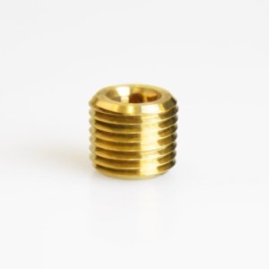 (image for)  1/4 in. MPT Brass Counter Sunk Plug
