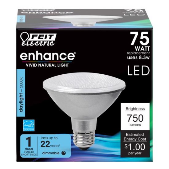 PAR30 E26 (Medium) LED Bulb Daylight 75 Wa