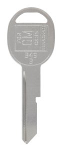 Automotive Key Blank Single sided For GM