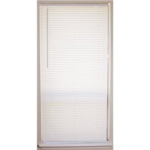 71 in. W x 48 in. L White 1 in. Vinyl Blind