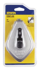 Strait-Line 2 oz. Blue Fast Retrieve Chalk Line Reel 50 ft