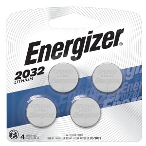 Lithium 2032 3 volt Electronic/Watch Battery 4 pk