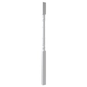 (image for) 8-Feet x 4-Inches Primed Pine Wood Round Porch post