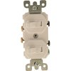 120-Volt/277-Volt 15A 1-Pole Duplex Style Ivory