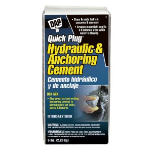 Bondex Quick Plug Hydraulic & Anchoring Cement 5 lb.