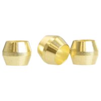 (image for)  3/16 in. Compression X 3/16 in. D Compression Brass Sleeve