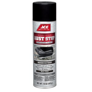 Rust Stop Gloss Black Spray Paint 15 oz.