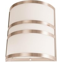 10 in. Brushed Nickel Sconce