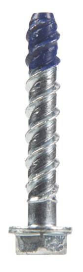 1/4 in. Dia. x 1-3/4 in. L Zinc-Plated Steel Wedge Bit 1