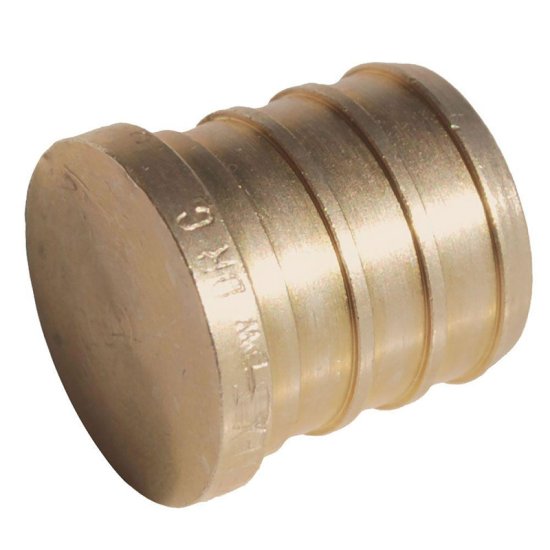 3/4 in. PEX x 3/4 in. Dia. PEX Brass Plug