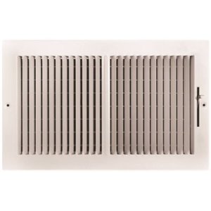 14 in. x 8 in. 2-Way Steel Wall/Ceiling Register