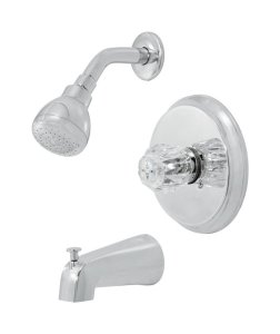 Essentials Single Handle Tub and Shower 1-Handle Chrome