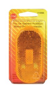 Amber Oblong Clearance/Side Marker Light