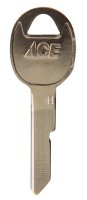 Automotive Key Blank Single sided For General Motors