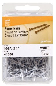 1 in. Panel Steel Nail Flat