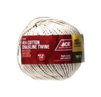 24 in. Dia. x 280 ft. L White Twisted Cotton Twine
