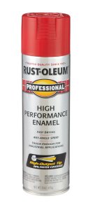 Rust-Oleum Professional Gloss Safety Red Spray Paint 15 oz