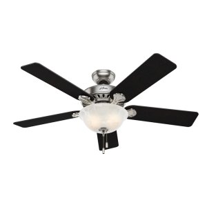 52 in. Brushed Nickel Indoor Ceiling Fan