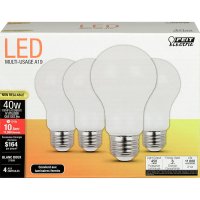 A19 E26 (Medium) LED Bulb Soft White 40 Watt Equiv